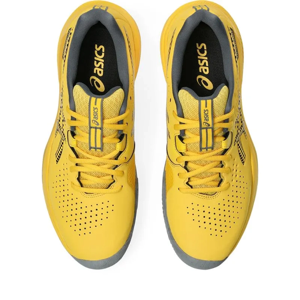 Мужские кроссовки теннисные Asics Gel-Challenger 15 Clay - saffron/steel grey