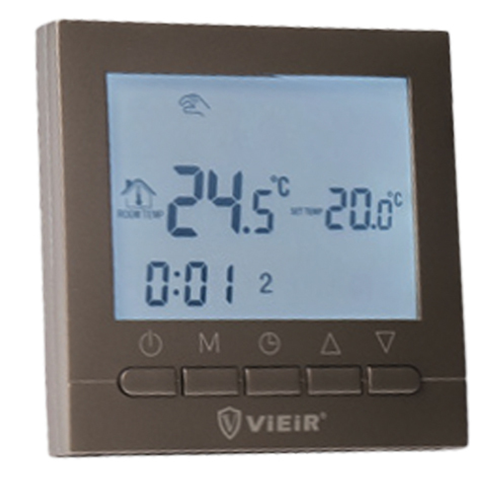 Термостат комнатный (цвет латун матовый) ViEiR  (100/1шт)
