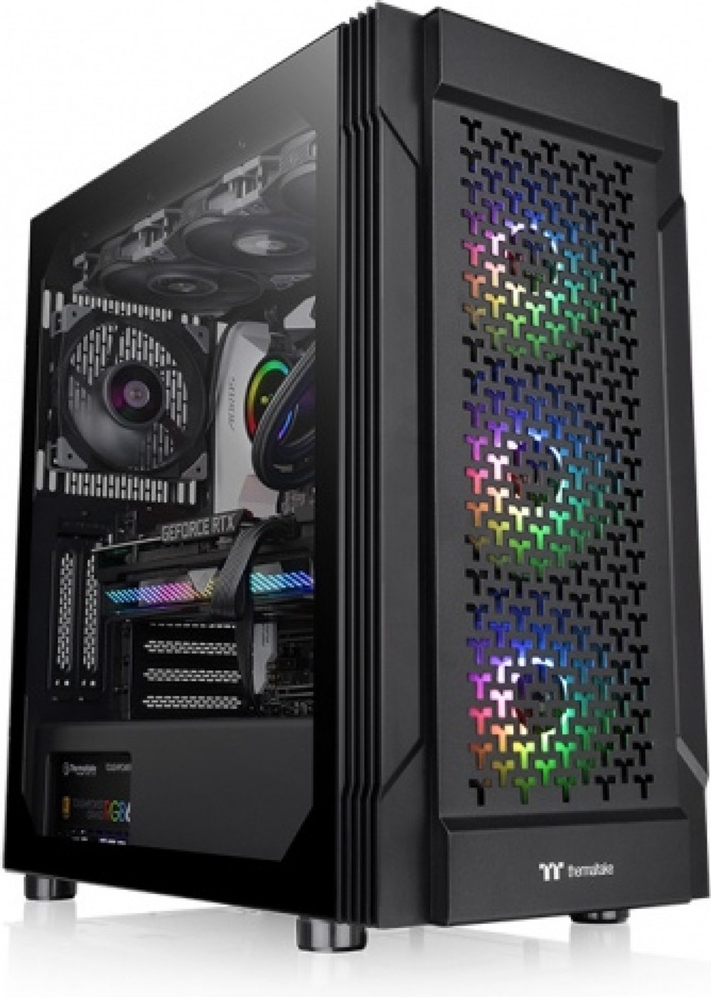 Корпус Thermaltake Versa T27 TG ARGB CA-1W2-00M1WN-01 черный