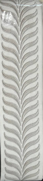 Бордюр декоративный Te-Xo Колос, цвет светло-серый