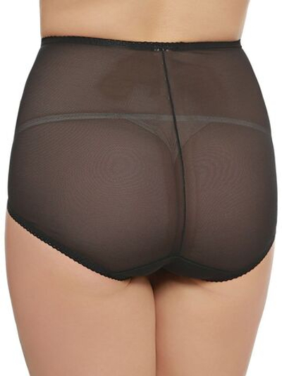 Шифоновые трусы с единственным швом сзади (Размер: S) (Цвет: черный)