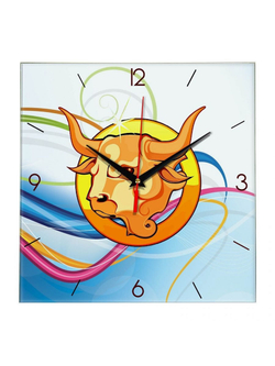 Часы настенные "Знаки зодиака" Телец