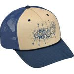 4 Cam / Сине-бежевая