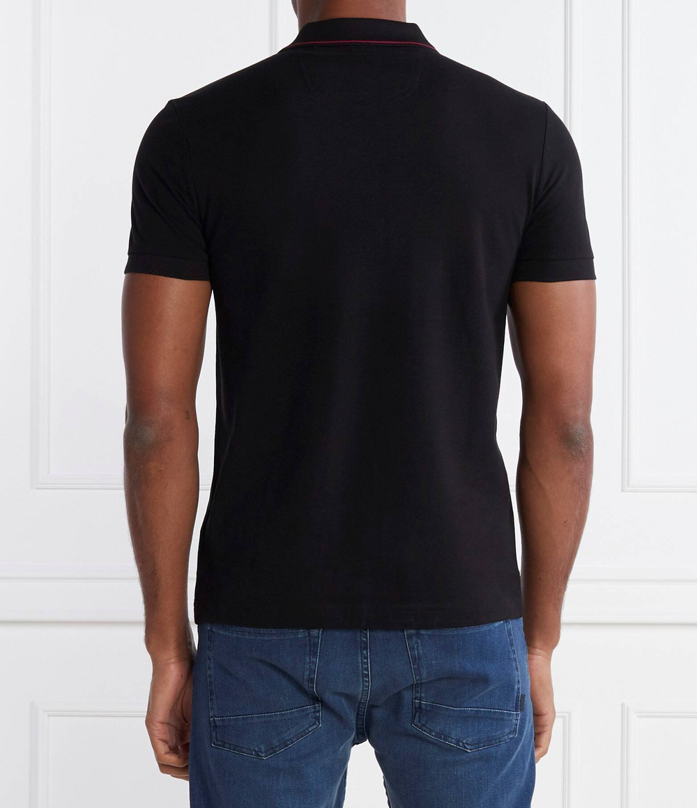 Поло paule 4 BOSS GREEN - черный(50506195)