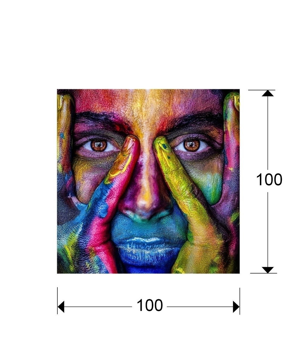 Фотография Colores 100x100