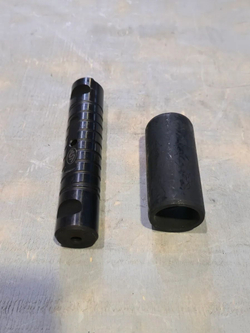 Палец рессоры передней с втулкой SH,HOWO, FOTON 4189,4259 (AST1117,WG9100520665) (AST Silver)