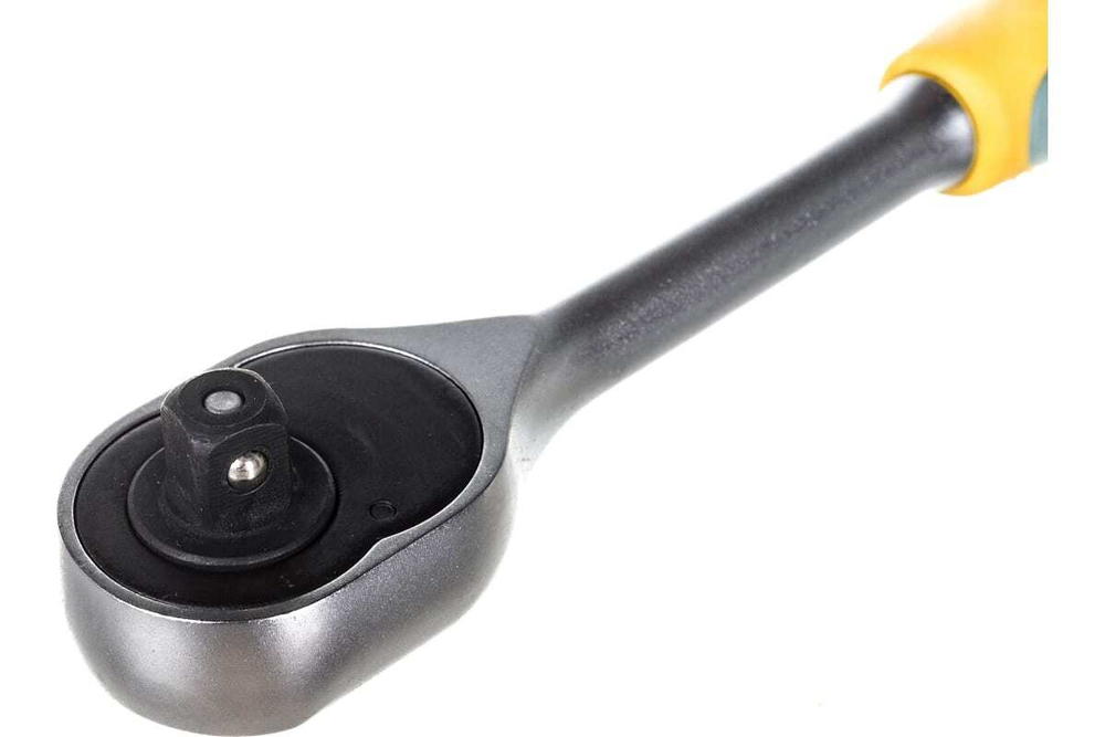 Трещотка для торцовых головок 72 зубца, 3/8" Kraftool EXPERT 27791-3/8_z*02