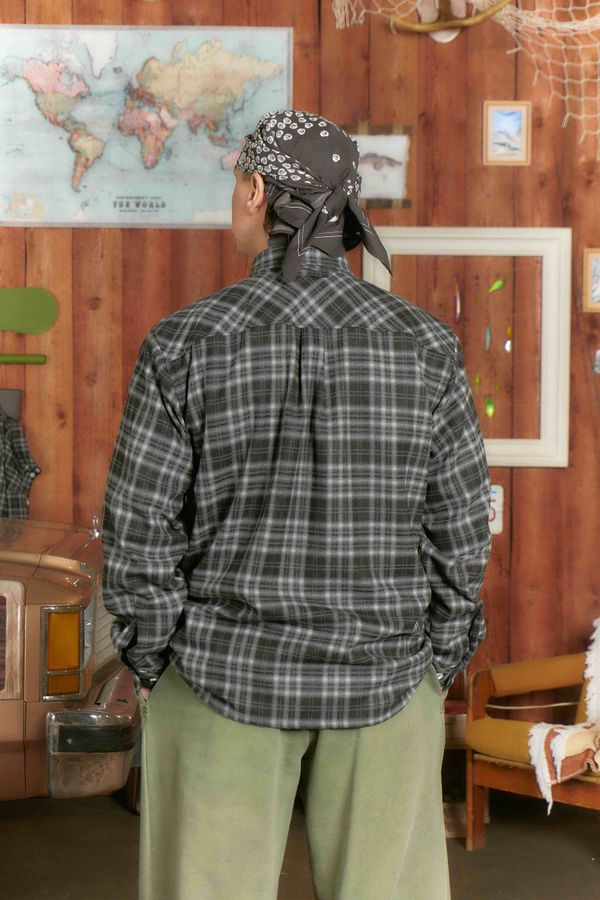 Рубашка Human Flannel Black - фото 2