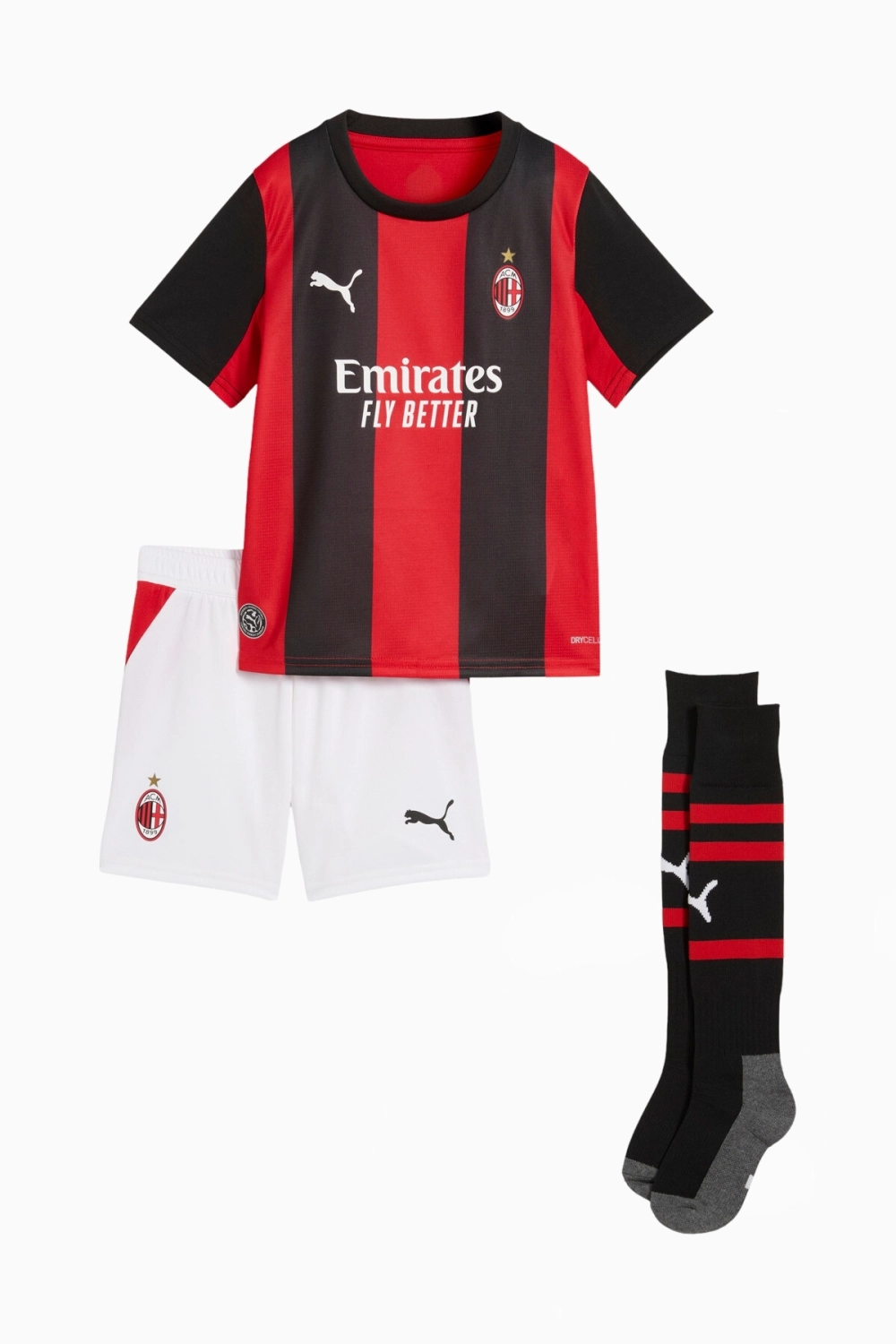 Футбольная форма Puma AC Milan 26/27 Home Little Kids