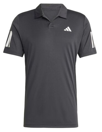 Мужское теннисное поло Adidas Club Tennis 3-Stripes Polo - черный