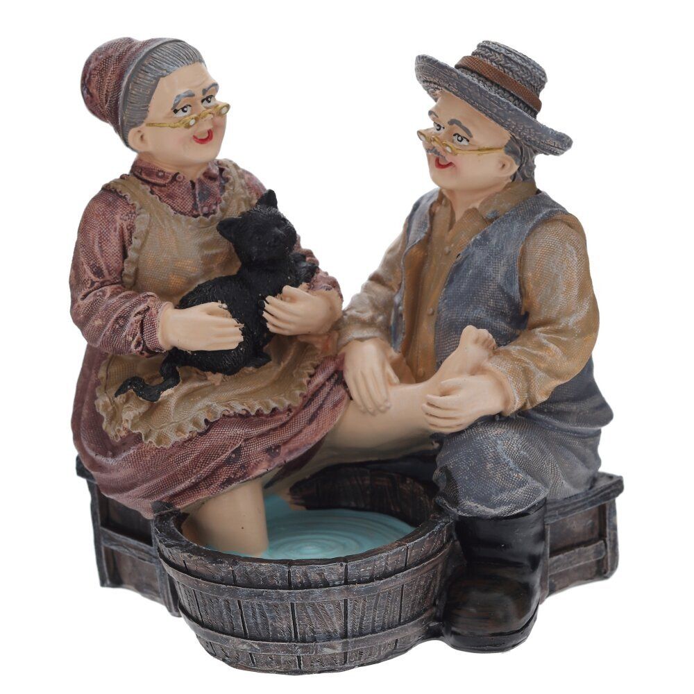 GAEM Фигурка декоративная "Бабушка с дедушкой", L11,5 W9 H12 см, 2в.