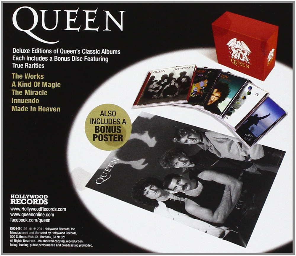 Комплект / Queen 40: Limited Edition Collector's Box Set Vol. 1+Vol. 2+Vol. 3 (30CD)