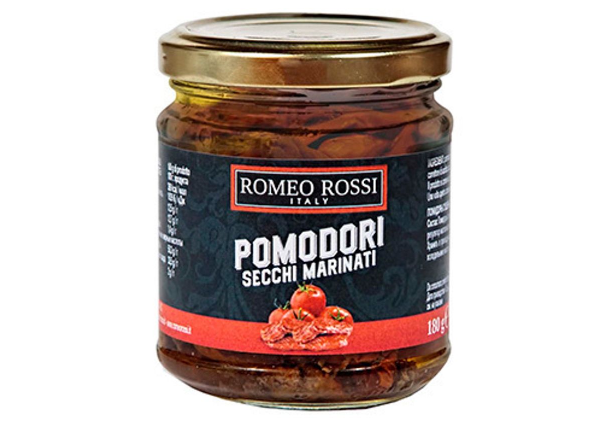 Помидоры вяленые маринованные Pomeo Rossi, 180г