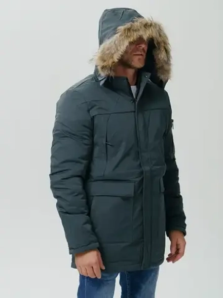 куртка зимняя удлиненная