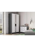 Шкаф для одежды распашной Белый 120х50х209 см