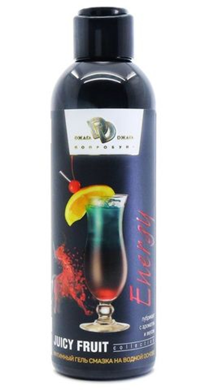Интимный гель-смазка JUICY FRUIT БиоМед, аромат энергетика, 200 мл