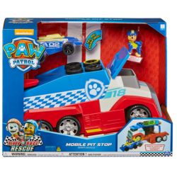 PAW Patrol — готовая к гонке машина спасательной станции + фигурка погони + гонщик 20139453 / артикул   16780 6065469 20139453  / GTIN 778988438497