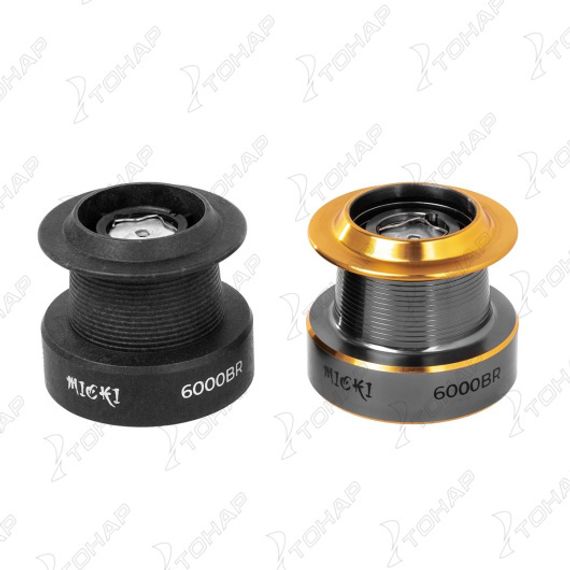 Катушка MIOKI 6000 BR 5+1 подшип + зап.шпуля Helios (HS-KF-M6000-S)