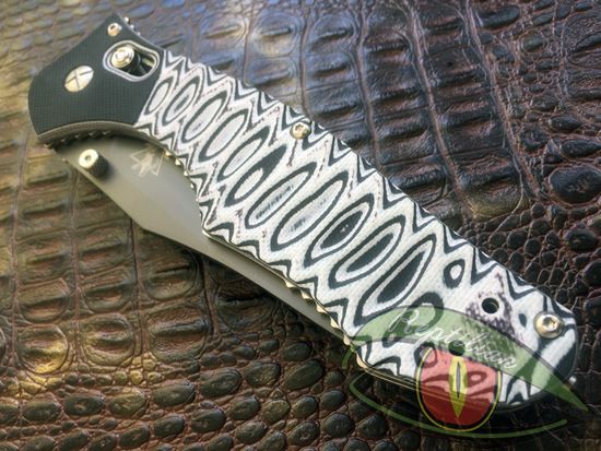 Складной нож ЕДС Steelclaw Сателлит c клинком из стали 9Cr18MoV, рукоять G10