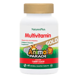 Nature's Plus Animal Parade Gold, Жевательные мультивитамины для детей