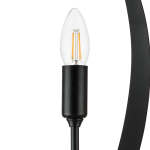 733517 Бра RAGNO 1х40W E14 ЧЕРНЫЙ МАТОВЫЙ