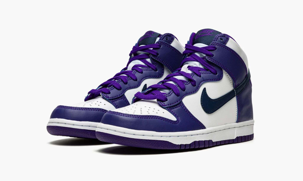Dunk High GS "Electro Purple Midnght Navy"