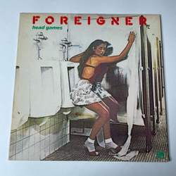 Винтажная виниловая пластинка LP Foreigner Head Games (Japan 1979) (No Obi)