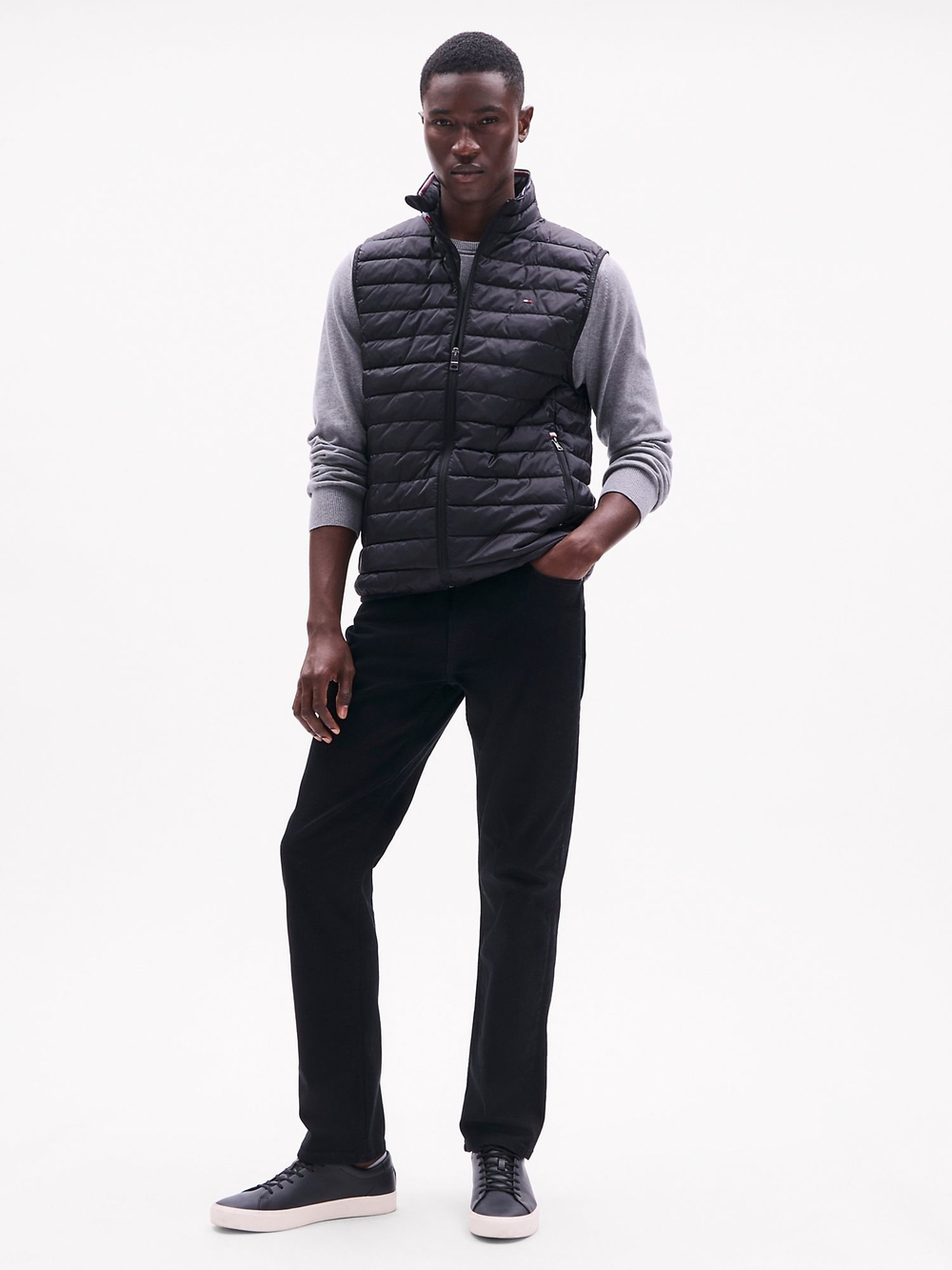 Утепленный жилет Tommy Hilfiger Lightweight Packable Black