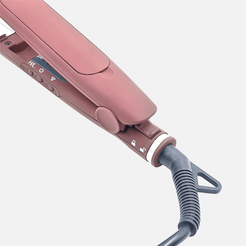 Утюжок паровой BE-UNI V173 Red 25 мм зеркальный титан 180ºC, 210ºC