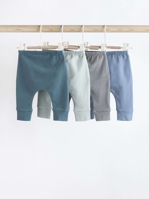 Легинсы для малышей Next Q65-896, 4 шт., Синий, Серый