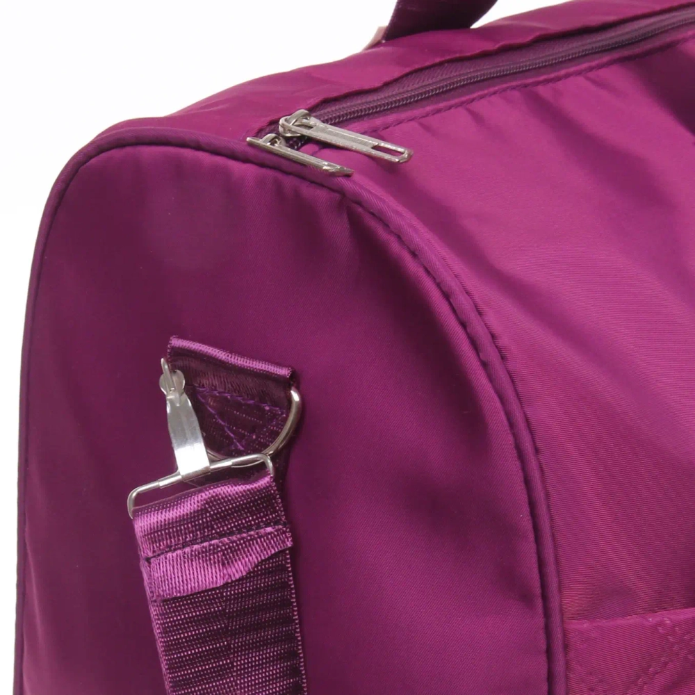 Сумка дорожно-спортивная «KANADA SPORT», цвет сиреневый, 2 кармана, 5кг, 47*24*30см