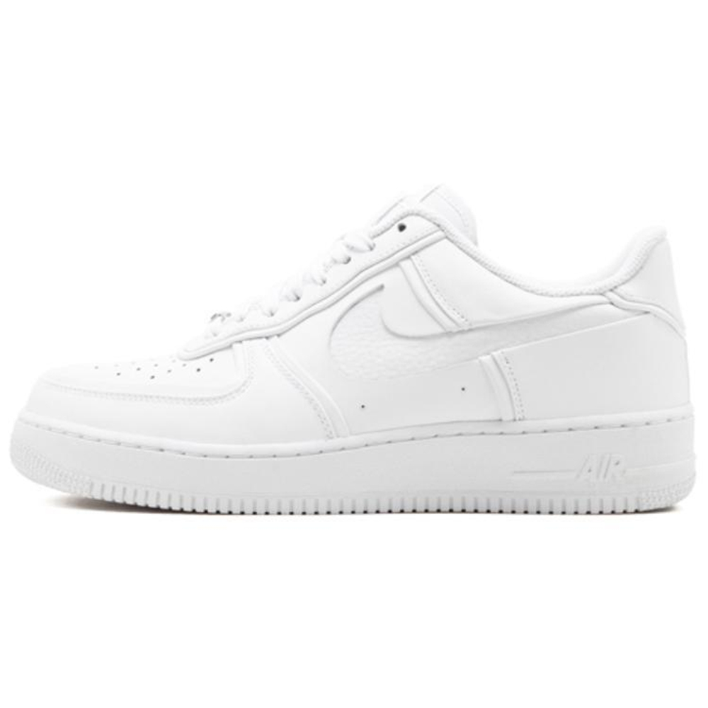 Nike Air Force 1 Low John Elliott White joint deconstructed cutting retro casual non-slip lightweight low-top sneakers for men and women the same pure white