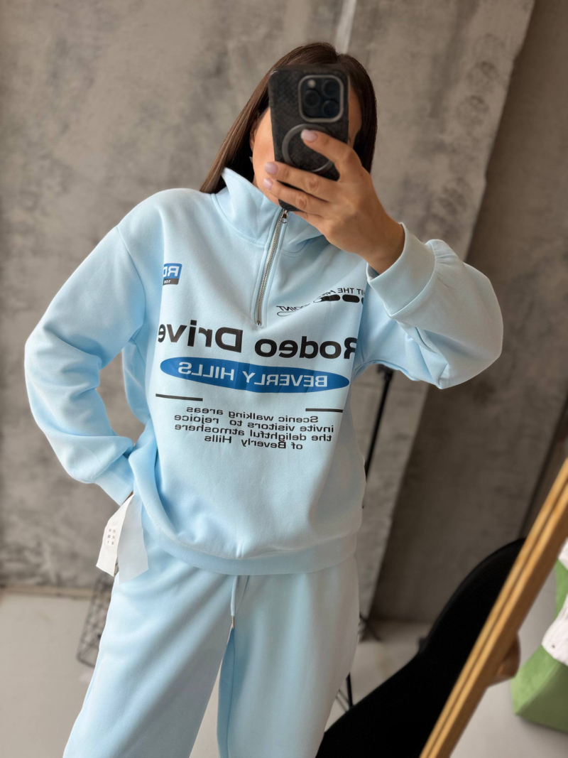 Костюм женский арт. 900 цвет "голубой"