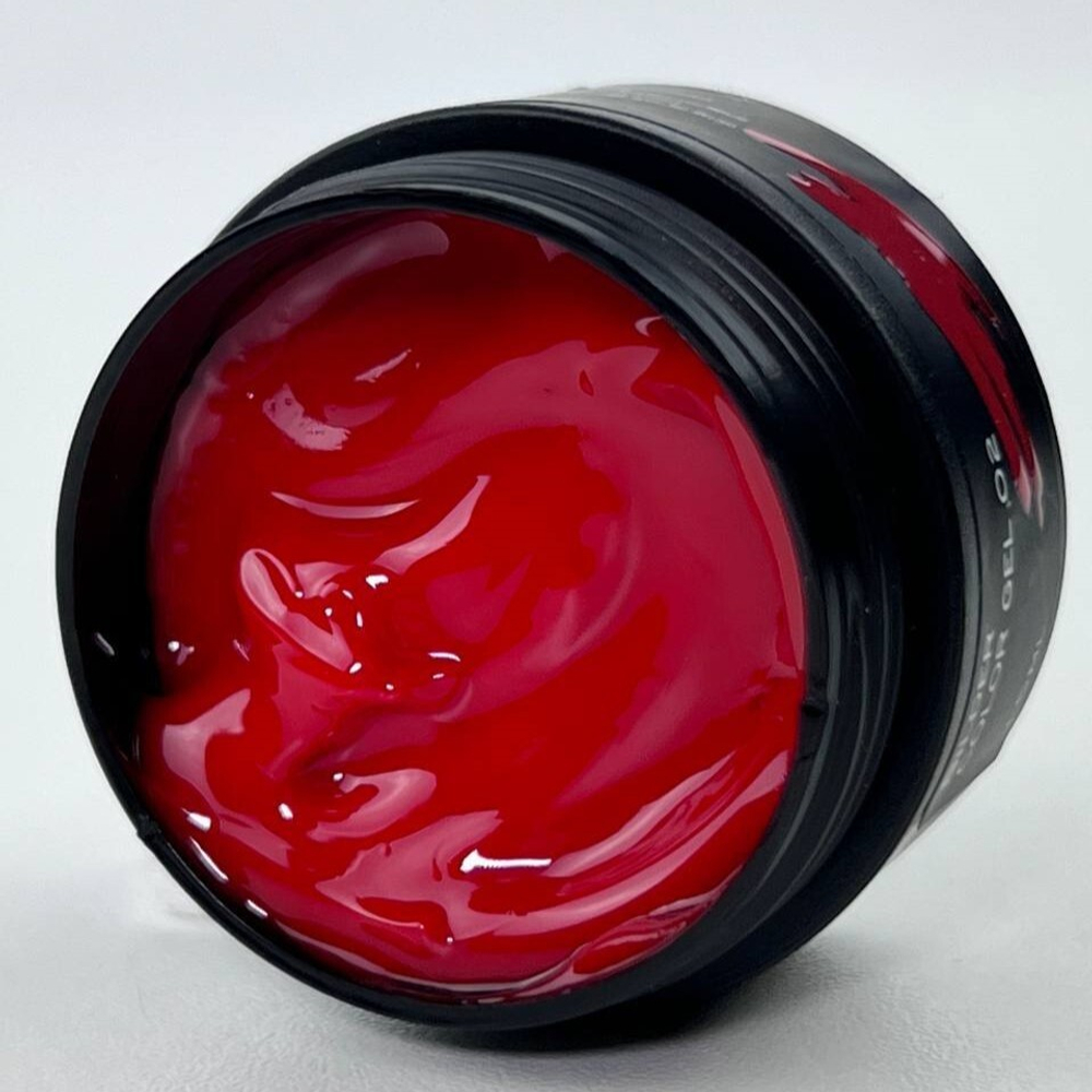 ZT  Строительный гель BILDER COLOR GEL 02 red, Красный 30мл