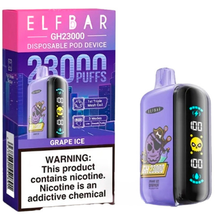 Elf Bar GH23000 - Grape Ice (5% nic)