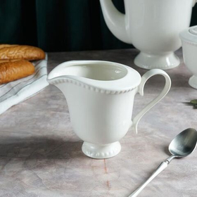 Молочник 250 мл,фарфор "NOBLE" серия "LUXE"