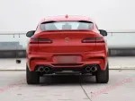 Диффузор заднего бампера в стиле X4M с насадками на выхлоп для BMW X4 G02 с М-пакетом 2018+ БМВ