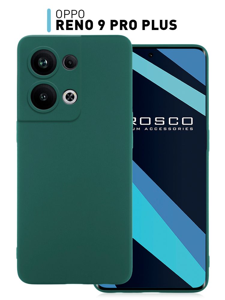 Чехол ROSCO для OPPO A17k (арт. OPPO-A17K-COLOURFUL-BLACK)