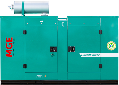 Дизельный генератор MGE P20CS в кожухе с АВР