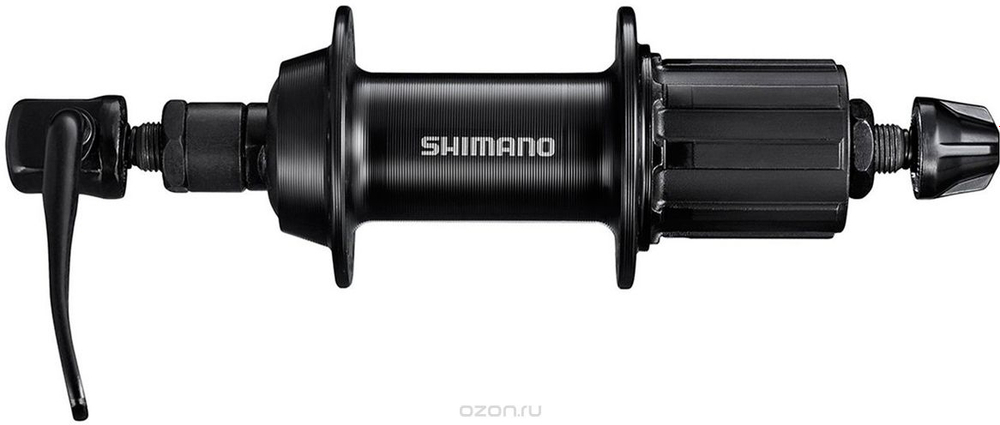 Втулка задн. Shimano TX505, 32 отв, 8/9/10ск, QR, C.Lock, без кожуха, old: 135мм, цв. черн.EFHTX505