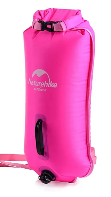 Гермомешок Naturehike туристический 18 л. ярко-розовый, артикул NH17S001-G-RR