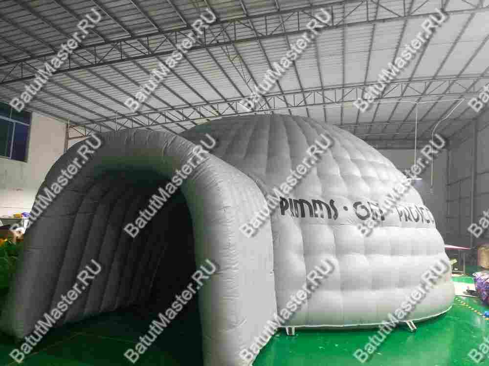 Надувной шатер "Иглу" ПВХ, 7,5*5,5*4 м