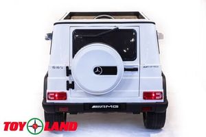 Детский электромобиль Toyland Mercedes Benz G65 белый