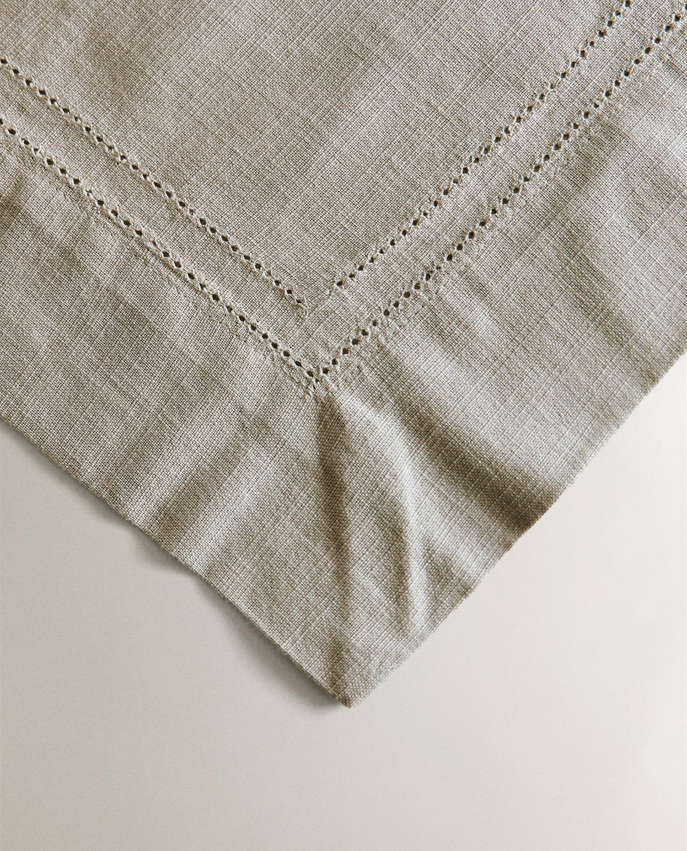 Zara Home скатерть из хлопка, ажурная отделка, 250 170 см