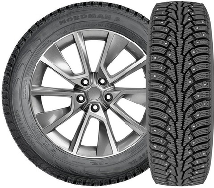 Автошина 195/65R15 IKON (NOKIAN) TYRES NORDMAN 5 95T XL ШИП.