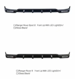 Губа переднего бампера с подсветкой для Land Rover Range Rover Sport L460 L461 2023+ декоративный тюнинг