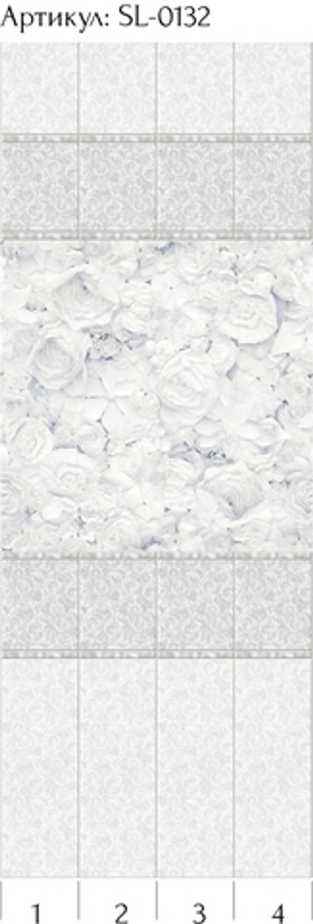 Панель из ПВХ Panda "Кружево" арт.SL-0132