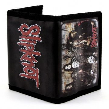 Кошелек Slipknot группа в подвале коричневый фон (136)