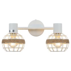 Светильник настенно-потолочный спот Rivoli Anselma 7034-702 2 x E14 40 Вт поворотный