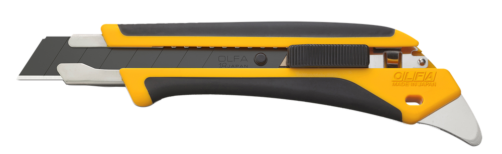 OL-L5-AL Нож, X-design, двухкомпонентный, «AUTOLOCK» фиксатор, 18 мм